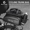 WEST BIKING Borsa Posteriore per Bicicletta, Guscio Rigido, Grande Capacità, Borsa da Portapacchi per MTB e Bici da Strada, Espandibile