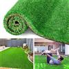NONE Erba Artificiale 2X2m 2X3m 2X4m Resistente ai Raggi UV, Prato Artificiale Verde 8m² per Giardino e Terrazza, Tappeto di Erba Fine