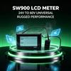 NONE Display LCD Digitale SW900 per E-bike, Adattabile a Sistemi di Alimentazione 24V 36V 48V 60V, Pannello di Controllo Sostitutivo per E-bike da Pendolarismo Quotidiano e Scooter Elettrici Leggeri, per
