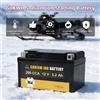seekwatt Batteria di avvio per motociclette a ioni di sodio 12V 5.2Ah Grado A Batteria di avvio ricaricabile SIB ad alta affidabilità Per motociclette ATV UTV Moto da neve Tagliaerba Moto d'acqua Inventario UE