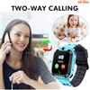 NONE Nuovo Smartwatch 5G Impermeabile per Bambini con SOS, GPS, Scheda SIM, Chiamate, Fotocamera, Regalo per Ragazzi e Ragazze, Compatibile con iOS e Android
