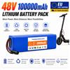 Consegna Rapida dal Magazzino in Polonia: Batteria Li-ion 13S2P 48V 100Ah con BMS Integrato per Bici Elettrica e Scooter con Motore 250‑1000W