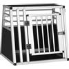Eugad Trasportino per Cani EUGAD con Chiusura di Sicurezza, Leggero e Stabile per Cani di Piccola Taglia 60 X 50 X 55 cm