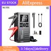 NONE Pompa d'aria 4 in 1 150Psi, Compressore d'aria per auto, Alimentatore di emergenza per auto, Power Bank da 8000mAh, Pompa digitale per pneumatici