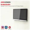 Hikvision DS-KH6350-WTE1 Citofono Video IP, Stazione Interna Wi-Fi POE, Schermo Touch da 7 Pollici, Hik-Connect, Slot per Scheda TF, Collegamento Allarme