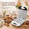 NONE Nuova Macchina Elettrica per Biscotti da 1400W, Pressa per Biscotti Non Ripieni, Griglia Multifunzionale per la Cottura Domestica, Ideale per Preparare Biscotti Assortiti