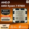 AMD Processore Desktop AMD Ryzen 7 9700X 8-Core 40MB Cache 4nm Socket AM5 65W (Dissipatore Non Incluso)