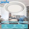 Jelena Ventilatore a Soffitto Senza Pale Jelena con Luce LED, Bianco, per Camera da Letto, Invisibile, con Controllo Remoto tramite APP, Decorazione per la Stanza, Lampada Ventilatore Rinfrescante,