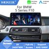 MEKEDE Plug and Play Schermo Touch Screen 2400*900 Linux Autoradio Multimediale 12,3 Pollici per BMW Serie 5 F10 F11 2011 - 2017 Sistema CIC NBT Carplay Wireless Android Auto Navigazione GPS Wifi