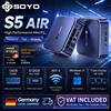 SOYO Nuovo Prodotto Lanciato S5 AIR Gaming Mini Computer AMD Ryzen 5 7535HS (6 core, 12 thread, 3.3 GHz) Mini PC 16GB RAM LPDDR5 512GB SSD M.2 WIFI6 BT Windows 11 Pro