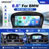 MEKEDE Sistema Audio Intelligente per Auto con Display Touch IPS da 8,8 Pollici per BMW Serie 3 E90 E91 E92 E93 Serie 5 E60 E61 E63 CCC CIC, Carplay Wireless, Android Auto, Navigazione GPS, FM RDS,