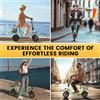 IScooter I-12 - Bicicletta Elettrica per Adulti - Motore da 500W - Batteria da 36V 7.5Ah - Pneumatici da 12 Pollici - Con Sedile e Cestino, Bicicletta Elettrica