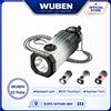 WUBEN Torcia EDC Wuben E2 Pulse Ultra Leggera con Funzione Strobo a Battito Cardiaco, 150Lm, Tripla Sorgente Luminosa LED, Torcia di Emergenza