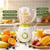 NONE Frullatore a Tavola con Rotazione Bidirezionale 600W, Caraffa da 1,5L Senza BPA, Controllo a 2 Velocità con Funzione Pulse per Frullati Freschi e Frutta per Famiglia, AC 220‑240V