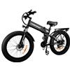 LookRoad Bicicletta Elettrica LOOKROAD L26, Motore 1000W, Batteria 48V 15Ah, Bici Elettrica Pieghevole per Adulti, Pneumatici Fat 26x4.0 Pollici, Velocità Massima 60 km/h