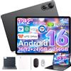 Blackview MEGA 12 5G Tablet Robusto, Display da 12,2 Pollici 2.4K 120Hz, Completamente Impermeabile IP69K, 36GB (12+24GB) RAM 256GB ROM, Batteria da 10000mAh, Ricarica Rapida 55W, Fotocamera da 50MP,