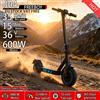 FREEBOY Monopattino Elettrico per Adulti FREEBOY J04, Motore da 600W, Velocità Massima 35km/h, Batteria al Litio 36V 15Ah, Autonomia 35km, Sistema di Frenata Doppia, Pneumatici Solidi da 10 Pollici per Ogni