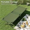 NONE Letto da Campeggio Pieghevole Leggero - Montaggio Rapido, Tessuto Resistente agli Strappi, Borsa Compatta Inclusa, Perfetto per Campeggio, Viaggi o Come Letto per Ospiti