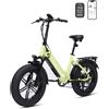 Bodywel F20PRO Bici Elettrica con Pneumatici Fat da 20" - Motore BAFANG 48V 20Ah, Freni a Disco Idraulici, 7 Velocità, Bici Elettrica per Pendolari e Avventura su Ogni Tipo di Terreno - Disponibile in