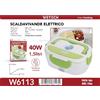 NONE Scaldavivande Elettrico da 1,5L, Contenitore Termico Portatile a Temperatura Costante, Bento Box in Materiale PP ABS di Grado Alimentare per Ufficio e Casa, per Conservazione e Riscaldamento