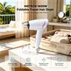 NONE WETECH Asciugacapelli Portatile Pieghevole da 1600W, Doppio Voltaggio 100‑240V, con Funzione Aria Fredda e Anello per Appendere, per Casa e Viaggi all'Aperto, Strumento per lo Styling dei Capelli