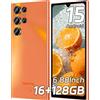OUKITEL C61 Telefono Cellulare Sbloccato 2025 - Android 15, Smartphone con Display da 6,88", Batteria da 5150mAh, 16GB+128GB/1TB, Fotocamera da 13MP