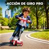 NONE Monopattino per Bambini a 3 Ruote, Altezza Regolabile, Monopattino Pieghevole per Bambini e Bambine, Giocattolo Sportivo da Esterno