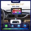 BONROAD Modulo di aggiornamento BONROAD Wireless CarPlay Android Auto per Audi A6 C7 A7 2012-2018, adattatore di navigazione Bluetooth con Mirrorlink Airplay