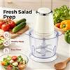 NONE Wetech W6317 Tritacarne Elettrico 300W 750Ml 4 Lame in Acciaio Controllo a Pulsante Singolo per la Preparazione Quotidiana degli Ingredienti in Famiglia