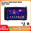 NONE Nuova autoradio multimediale Android Eunavi per Mercedes Classe A W169, Classe B W245, B200 e Classe V, dotata di CarPlay, 4G, Wi-Fi, GPS, RDS, lettore DVD, radio e DSP per auto.