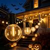 aiopp Catena di luci LED da 46M/30M/20M con ganci per appendere, lampadine a globo G40 infrangibili, 8 modalità di illuminazione, lampada decorativa per giardino, matrimonio, campeggio, soggiorno,