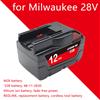 DAWEIKALA Batteria Li-Ion 28V 6.0Ah per MILWAUKEE M28 V28 Power 48-11-2830 Batteria di ricambio al litio 28Volt senza fili