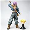 Bandai Dragon Ball Z Trunks: Action Figure con Teste Intercambiabili, Super Saiyan Future Trunks, Statuetta in PVC, Modellino da Collezione