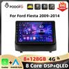 Podofo Autoradio Android 4G 8core 8+128G da 9" per Ford Fiesta 2009-2014 con CarPlay, Android Auto, DAB, AM, FM, RDS, Lettore Multimediale per Auto