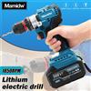 Mamidw Trapano Elettrico Senza Spazzole Mamidw, Design Ergonomico, Struttura Resistente, Design Compatto, Costruzione Robusta, Macchina per Foratura, Potente Avvitatore Senza Fili, Trapano Elettrico,