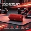 NONE Altoparlante Bluetooth 5.0 Portatile 10W con Extra Bass Boost, Altoparlante Wireless con Supporto per Radio FM, Micro SD, USB, Ingresso Audio AUX 3.5mm, Altoparlante Stereo Impermeabile per Esterni in