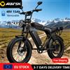 Aairsk Bicicletta elettrica Fatbike 20 pollici, batteria rimovibile 48V 15Ah, autonomia 50-80 km, mountain bike per adulti per tutti i terreni.