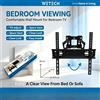 NONE Supporto da Parete per TV WETECH W5515, Braccio Articolato, per Schermi LED LCD da 26-55 Pollici, Capacità di Carico 25kg ±15° ° Livella a bolla inclinabile e Multi-VESA, ideale per cucine aperte e
