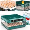 Incubatrice per 9/36 Uova, Allevatore di Pulcini, Macchina per la Schiusa di Uova di Quaglie e di Piccole Dimensioni, Strumento Automatico per l'Incubazione in Allevamento, Macchina per la Schiusa di