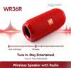 NONE Altoparlante Bluetooth Portatile Wireless 10W con Suono di Bassi Potenti, Radio FM, Riproduzione USB, Scheda TF e AUX per Viaggi e Campeggio