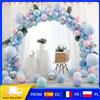 Warmom Supporto per Arco Circolare in Metallo Dorato da 2/2,2/2,5M, Struttura per Arco di Palloncini per Cerimonia di Matrimonio, Festa di Compleanno, Baby Shower, Fidanzamento, Decorazione per Feste in
