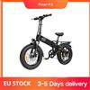 NONE Bicicletta Elettrica per Adulti Pixar F2, Motore 250W, Batteria 48V15AH, Velocità Massima 25Km/h, Autonomia 100Km, Pneumatici da 20 Pollici, Ammortizzatore, Pieghevole, Fuoristrada