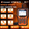 FOXWELL NT510 Elite Scanner OBD2 Wireless, Strumento Diagnostico Bidirezionale per Tutti i Sistemi, Grafico Dati in Tempo Reale ECU, Software per Auto, Lettore di Codici Automotive OBD EOBD, Strumento