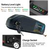 DAWEIKALA Batteria al litio Hailong 48V 20000mAh ad alta capacità per E-Bike, connettore XT60-T-Plug, magazzino UE, consegna in 7 giorni, batteria di ricambio impermeabile per bici elettrica.