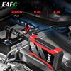 EAFC 2000A Peak Jump Starter 10000mAh, Avviatore di Emergenza per Batterie Auto 12V, Avviamento a Tensione Zero, Power Bank Portatile Multifunzionale con Torcia LED di Emergenza