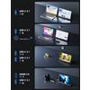 NONE Monitor portatile Amoudo 15,6 pollici 1920*1080P FHD, schermo esterno portatile per computer portatile, schermo IPS, monitor per computer portatile/PC/telefono.