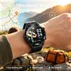 NONE Orologio Intelligente Wetech Wx11 per Uomo con Ricarica Magnetica Rapida, Funzione Contapassi per la Routine Quotidiana in Ufficio e Monitoraggio della Salute