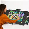 NONE Tavolo per Puzzle da 1000 Pezzi con 6 Cassetti per l'Organizzazione, Tavolo Pieghevole con Supporto e Copertura Protettiva, Organizzatore Portatile per Puzzle per Arredamento Casa e Conservazione