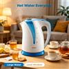 NONE Bollitore per Acqua Calda da 2200W, Grande Capacità 2L, Corpo in Plastica, Riscaldamento Rapido, Spegnimento Automatico, Ideale per la Preparazione Quotidiana di Bevande in Appartamento, AC 220‑240V