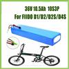 DAGENLY Pacco batteria agli ioni di litio 18650 10.5Ah 10s3p 36V adatto per batteria FIIDO D1/D2/D2S D4S